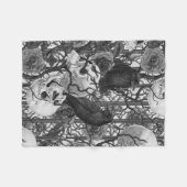 Couverture Polaire Le secret de Raven. Illustration gothique sombre e (Devant (Horizontal))