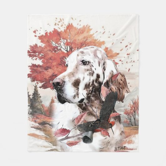 Couverture Polaire Le Setter anglais, la chasse à la passion (Devant)