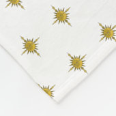 Couverture Polaire Le soleil et la lune (Coin)