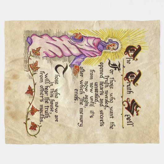 Couverture Polaire Le sort de vérité (Devant (Horizontal))