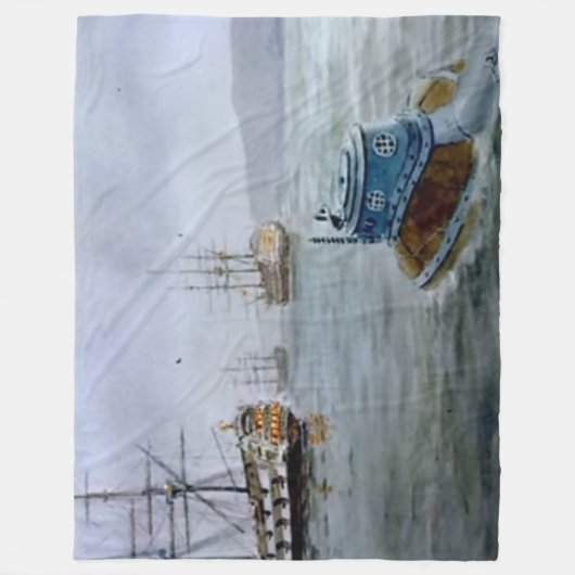 COUVERTURE POLAIRE LE SOUS-MARIN TURTLE (Devant)