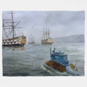 COUVERTURE POLAIRE LE SOUS-MARIN TURTLE (Devant (Horizontal))