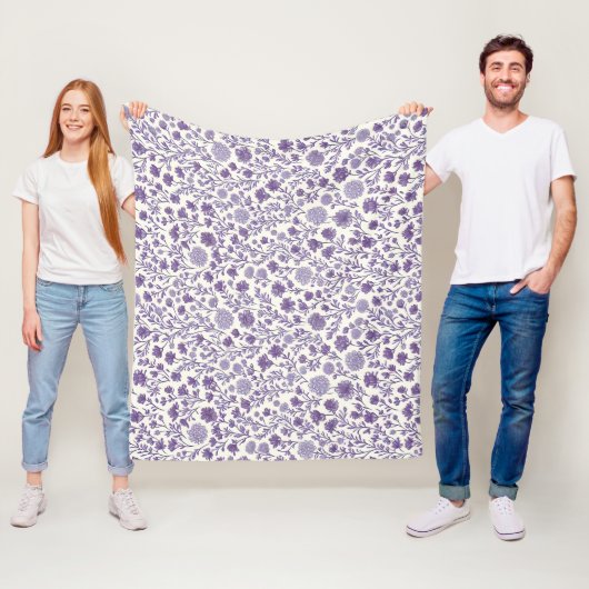 Couverture Polaire Le Studio Maison Lavande Fleurit (En situation)