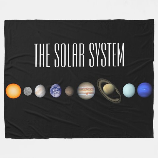 Couverture Polaire Le système solaire (Devant (Horizontal))