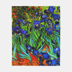 Couverture Polaire Le tableau de Van Gogh, Irises