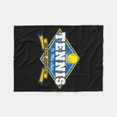 Couverture Polaire Le tennis est ma vie (Devant (Horizontal))