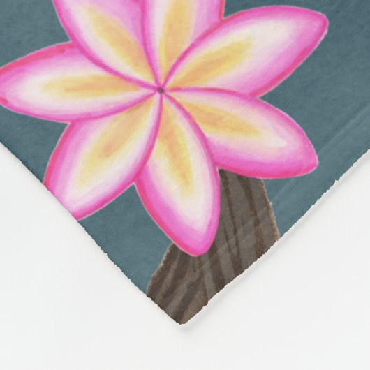 Couverture Polaire Le Toucan tropical en pleine nature (Coin)