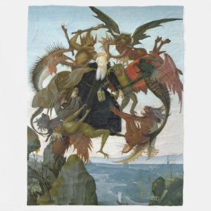 Couverture Polaire Le tourment de Saint Anthony FLEECE BLANKET