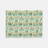 Couverture Polaire Le très affamé Caterpillar Future World Change (Devant (Horizontal))