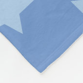 Couverture Polaire Le visage souriant d'Elmo avec un halo (Coin)