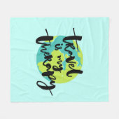 Couverture Polaire Le voyage est ma thérapie (Devant (Horizontal))