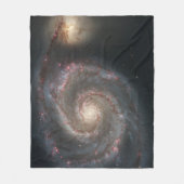 Couverture Polaire Le Whirlpool Galaxy M51 & Companion dans l'espace (Devant)