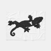 Couverture Polaire Leachie New Caledonian Gecko Artsy Distressed (Devant (Horizontal))