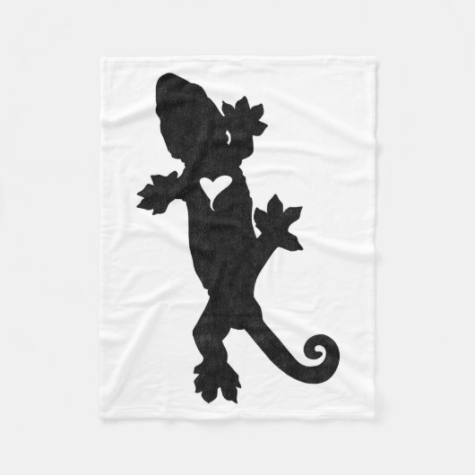 Couverture Polaire Leachie New Caledonian Gecko Artsy Distressed (Devant)