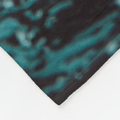 Couverture Polaire L'eau en gros plan photographie (Coin)