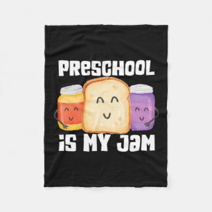 Couverture Polaire L'école maternelle est ma confiture professeur de