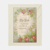 Couverture Polaire L'écriture sainte fleurit l'antiquité de cru de (Devant)