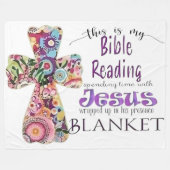 Couverture Polaire Lecture biblique confortable (Devant (Horizontal))