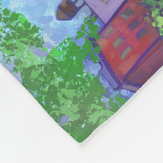 Couverture Polaire Lecture en été (Coin)