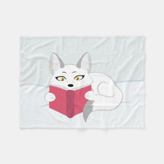 Couverture Polaire Lecture Fox (Devant (Horizontal))
