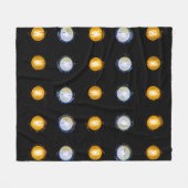 Couverture Polaire LED, fermer l'arrière - plan abstrait. (Devant (Horizontal))