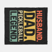 Couverture Polaire Légende du Pickleball 3 (Devant (Horizontal))