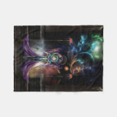 Couverture Polaire L'Élégance De Trilia Fractal Portrait NSE (Devant (Horizontal))