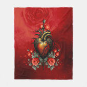 Couverture Polaire L'élégance gothique du coeur (Devant)