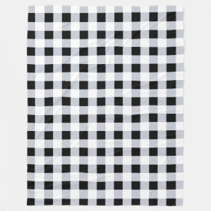 Couverture Polaire L'élevage de buffles noirs et blancs Coche-blanc