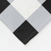 Couverture Polaire L'élevage de buffles noirs et blancs Coche-blanc (Coin)