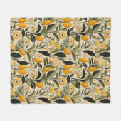 Couverture Polaire Lemon Botanical Grove (Devant (Horizontal))