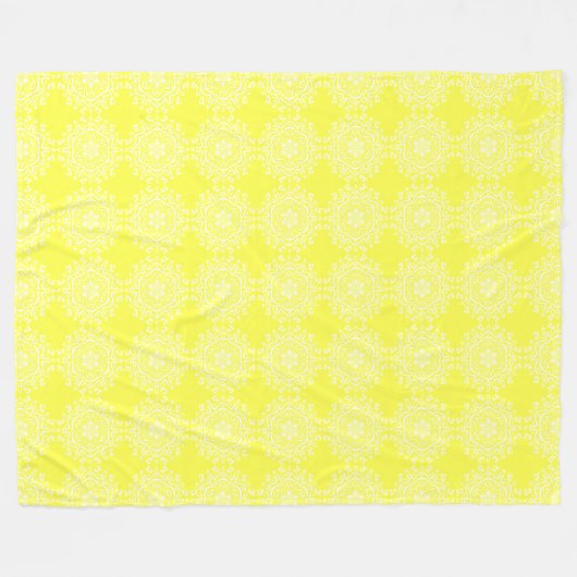 Couverture Polaire Lemon Mandala (Devant (Horizontal))