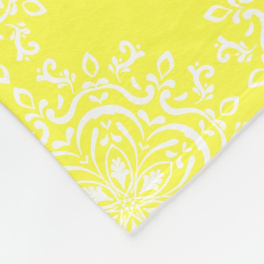 Couverture Polaire Lemon Mandala (Coin)