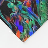 Couverture Polaire L'Empereur Chinois Dragon Lumineux Dans L'Art Somb (Coin)