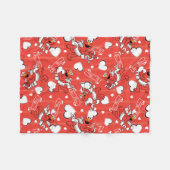 Couverture Polaire L'enfant d'Elmo Valentine (Devant (Horizontal))