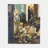 Couverture Polaire L'enfant en bas âge vide des bourses (Devant)