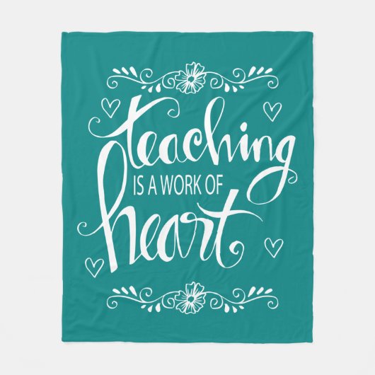 Couverture Polaire L'enseignement est un travail d'expression (Devant)