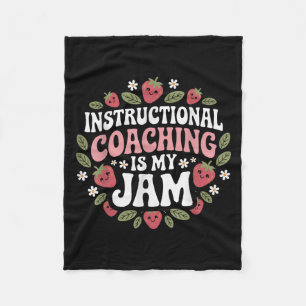 Couverture Polaire L'Entraînement Instructif Est Mon Jam Enseignant E
