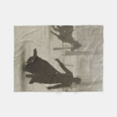 Couverture Polaire L'Entraîneur De Cheval Par Felix Thiollier 1899 (Devant (Horizontal))