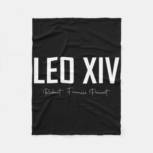 Couverture Polaire Leo Xiv (Devant)