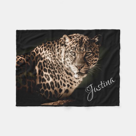 Couverture Polaire Leopard (Devant (Horizontal))