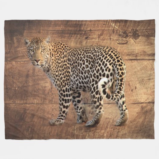 Couverture Polaire Leopard (Devant (Horizontal))