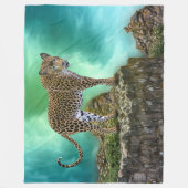 Couverture Polaire Leopard (Devant)