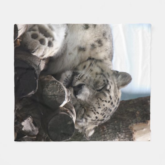 Couverture Polaire Leopard 002 (Devant (Horizontal))