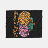 Couverture Polaire Leopard Citrouille Happy Automne Yall Automne Citr (Devant (Horizontal))