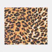 Couverture Polaire leopard fur as backgroundleopard,pattern,print,ski (Devant (Horizontal))
