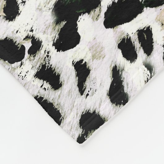 Couverture Polaire Leopard - imprimé tacheté animal (Coin)