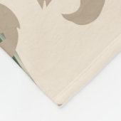 Couverture Polaire Leopard motif, poster de animal design transparent (Coin)