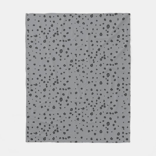 Couverture Polaire Leopard Print (Devant)