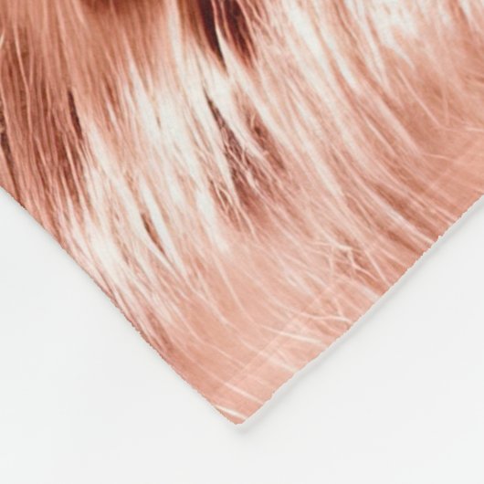 Couverture Polaire Léopard rose rose (Coin)